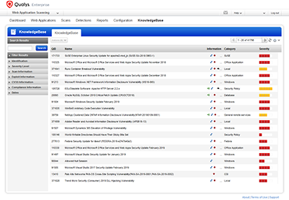 QUALYS overview flaw comparative security