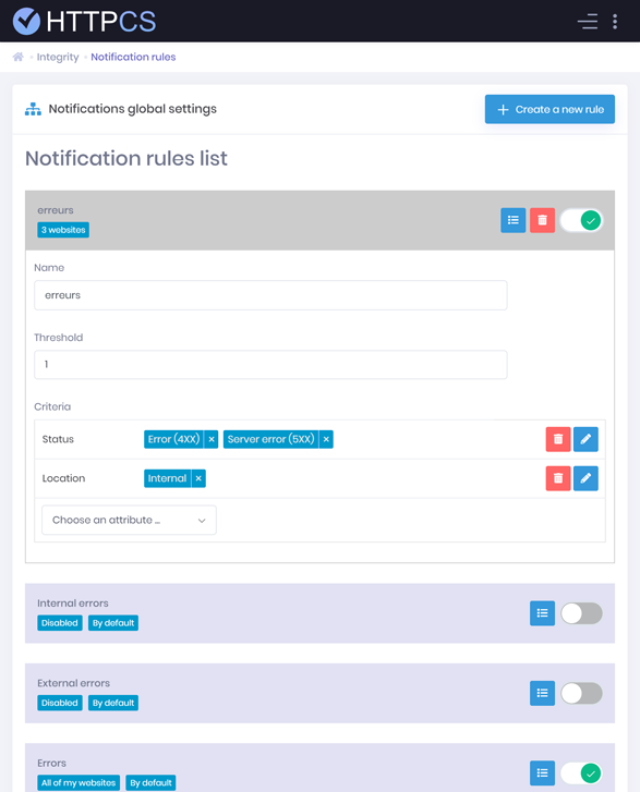 Set up your notifications