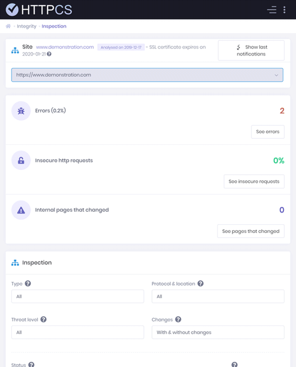 Sort all your alerts