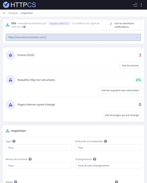 Triez l’ensemble de vos alertes