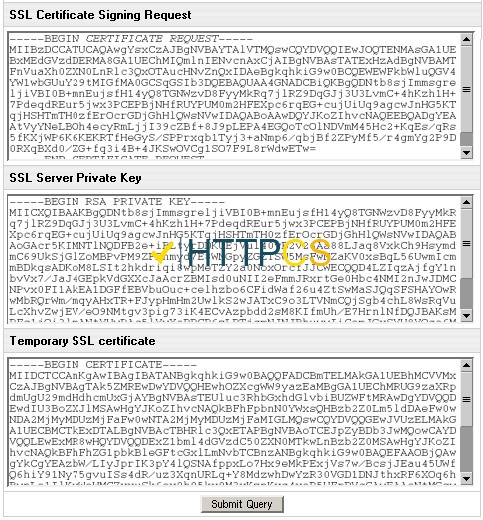 How to generate a CSR with H-Sphere