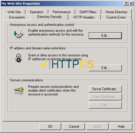 How to install an SSL certificate on Microsoft IIS 5 & 6