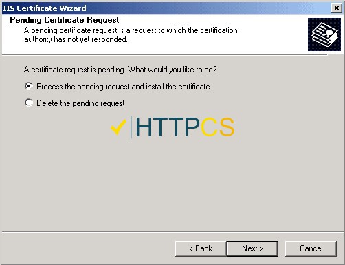 How to install an SSL certificate on Microsoft IIS 5 & 6