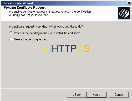 Comment installer un certificat SSL sur Microsoft IIS 5 & 6