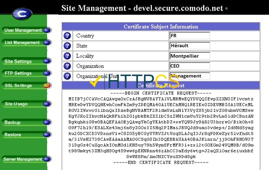 How to generate a CSR with Cobalt