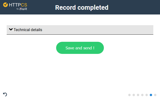 confirmation completed