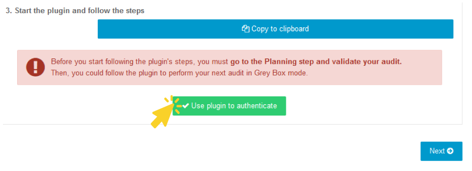 addon authentication