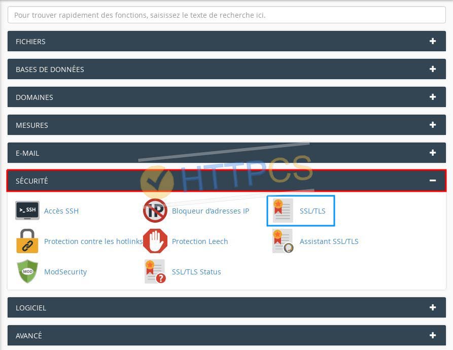 Comment installer un certificat SSL sur cPanel