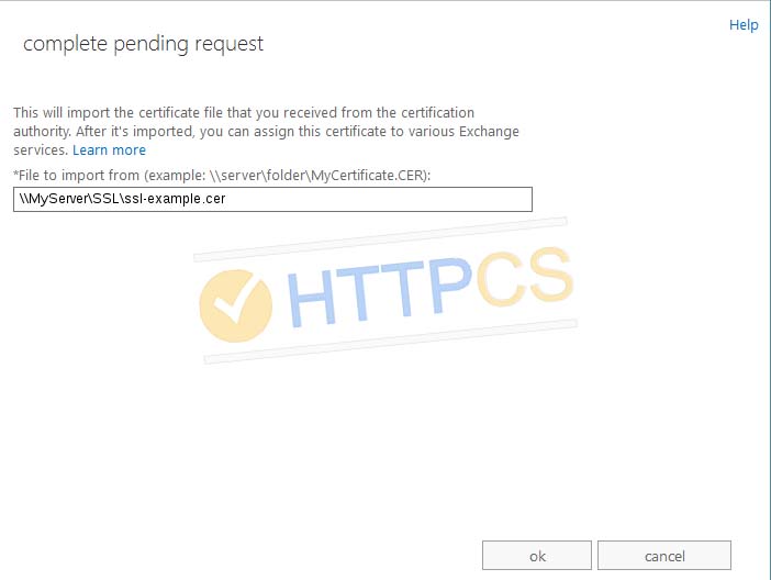 How to install an SSL certificate with Microsoft Exchange