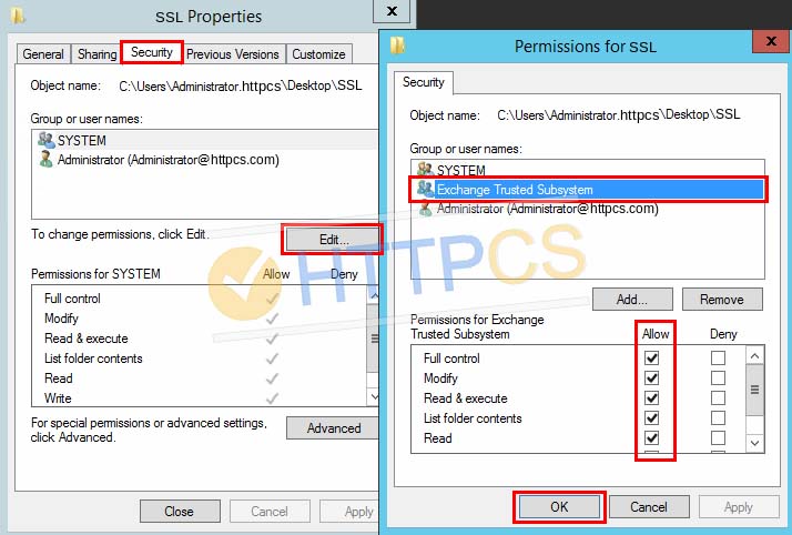 How to install an SSL certificate with Microsoft Exchange