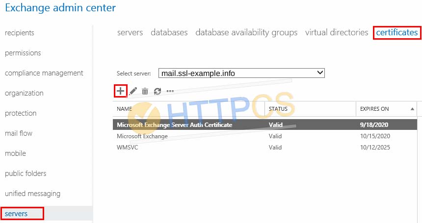 Comment installer un certificat SSL avec Microsoft Exchange