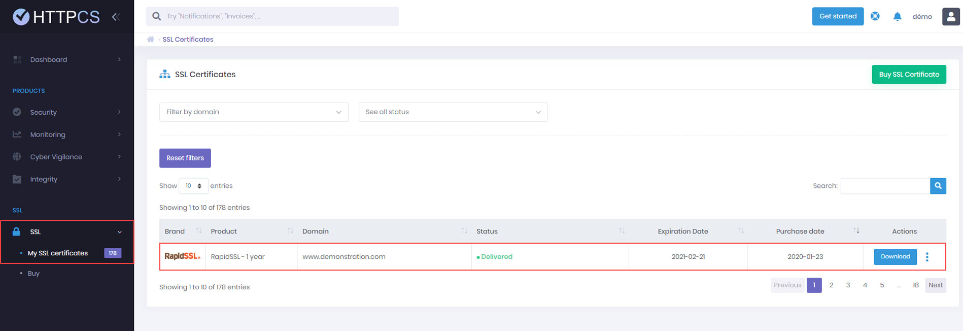 How to install an SSL certificate on Windows IIS 10