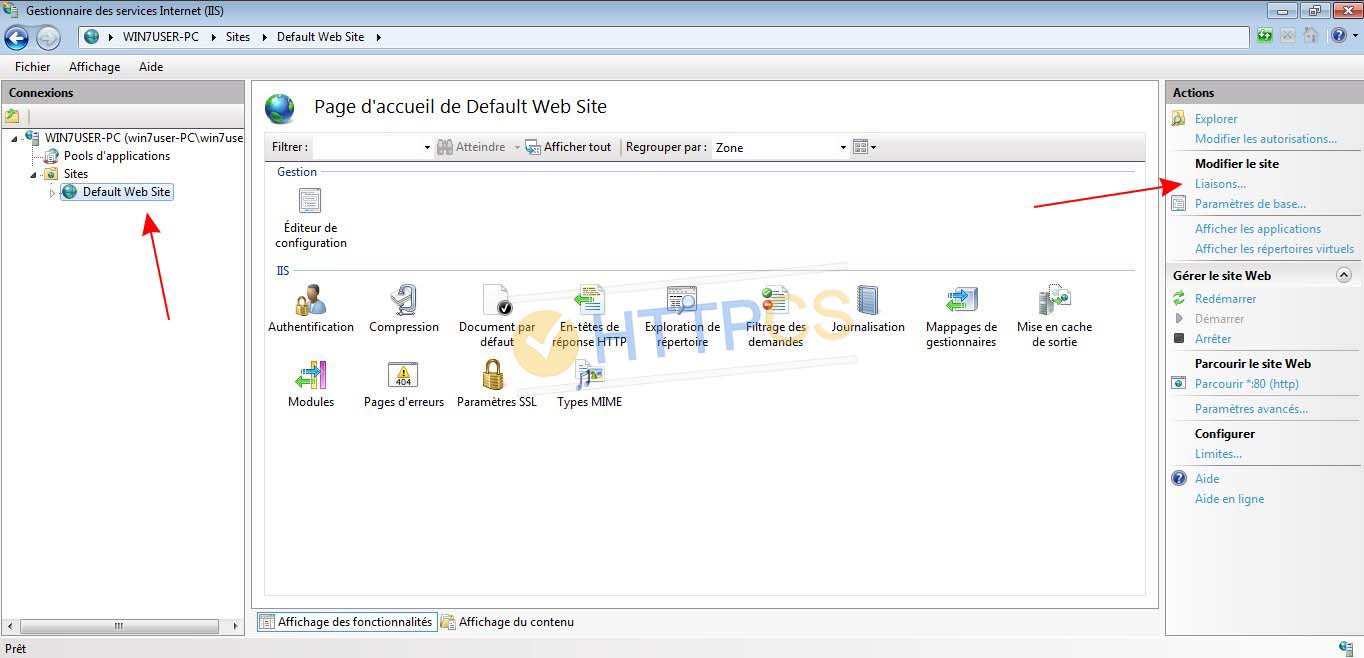 Comment installer un certificat SSL sur Windows IIS 10