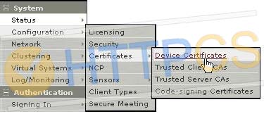 Comment installer un certificat SSL avec Juniper Secure Access