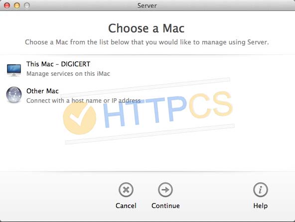 How to install an SSL certificate on OS X Server