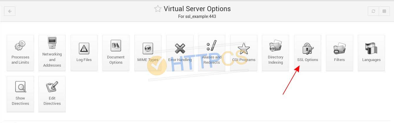 How to install an SSL certificate with Webmin